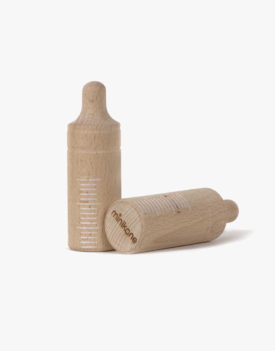 Minikane - houten papflesje