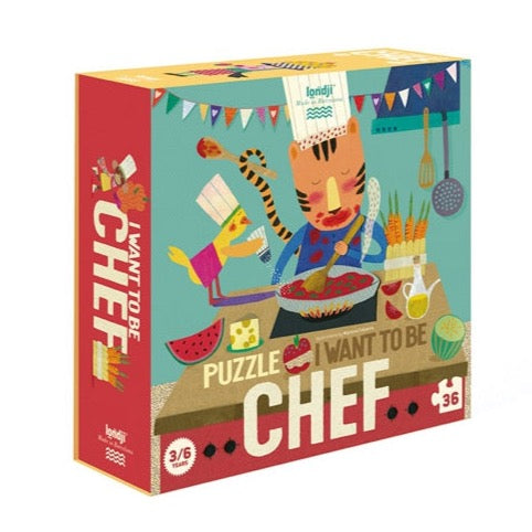 Londji puzzel keukenchef