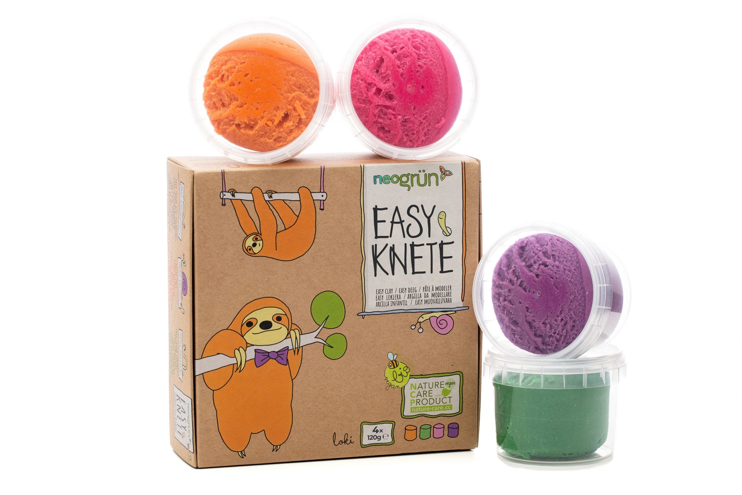 Neogrün - natuurlijke klei Loki 4st