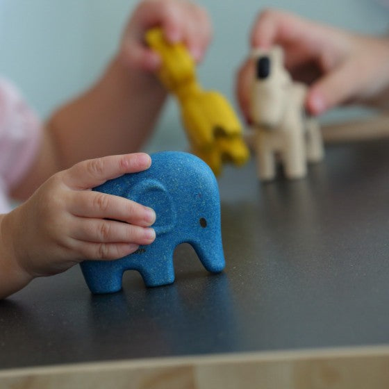 PlanToys - set van 4 wilde dieren