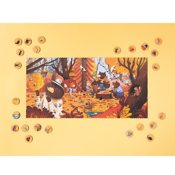 Londji - zoek en vind puzzel - bear's forest