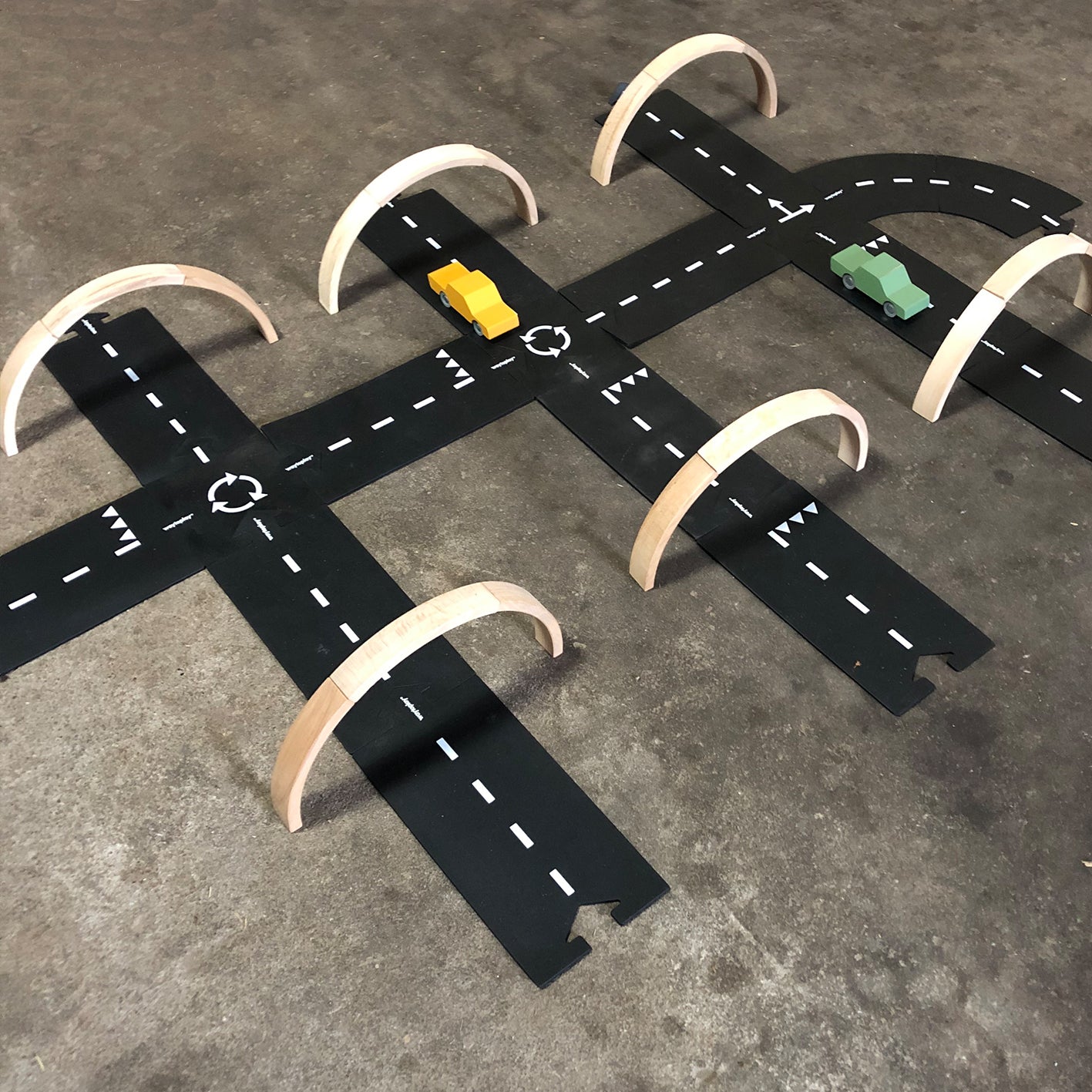 Abel - 12 mini houten blokken