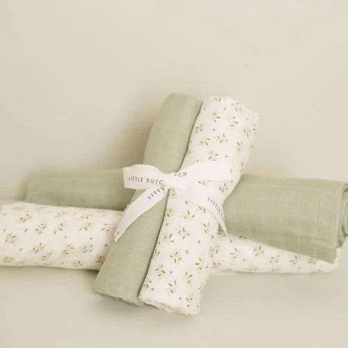 Little Dutch - tetradoeken 2 stuks 70x70cm - forest treasures & sage