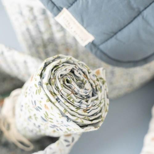 Little Dutch - tetradoeken 2 stuks 70x70cm - forest adventure & denim blue