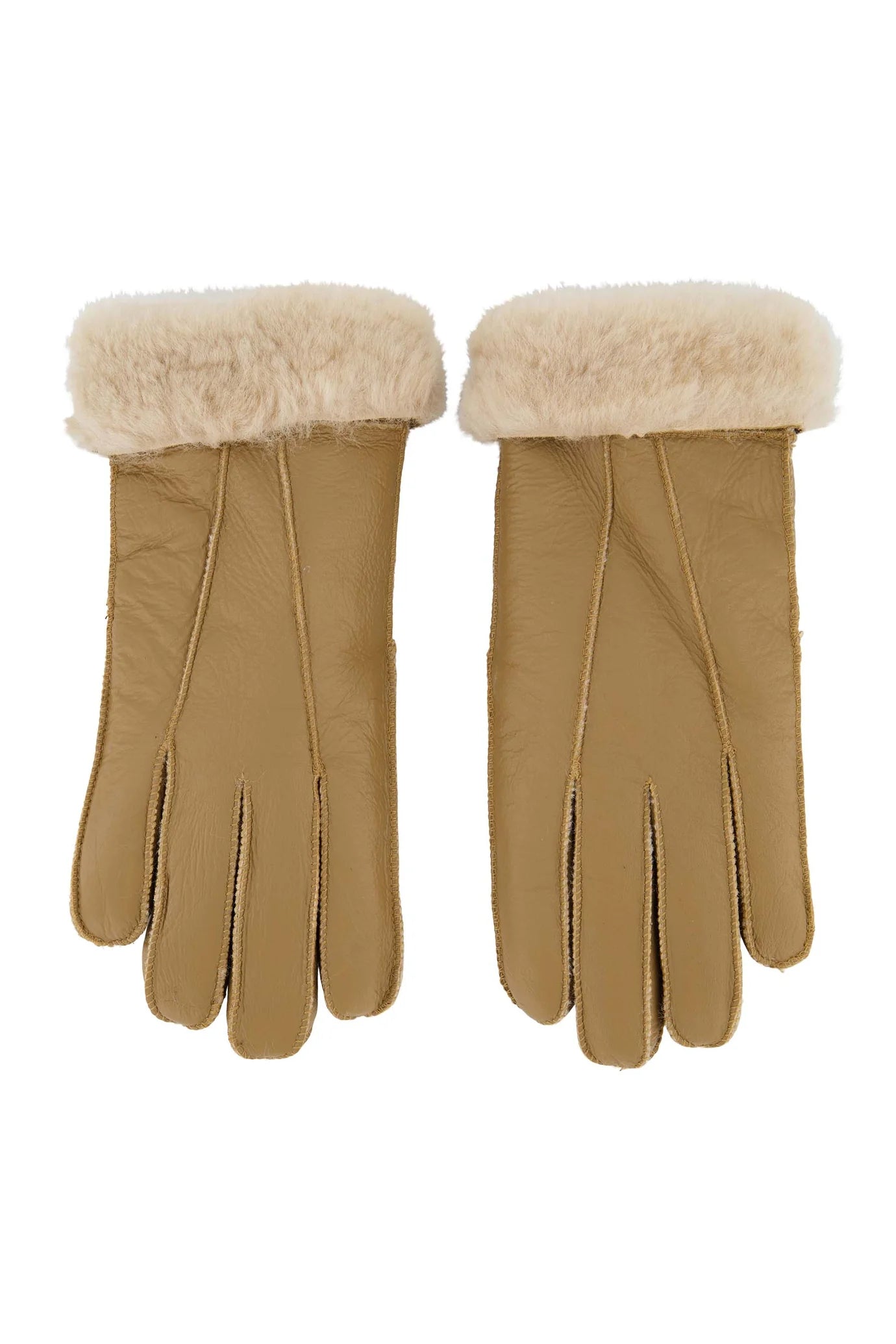 Zusss - echte leren handschoenen met zachte binnenkant
