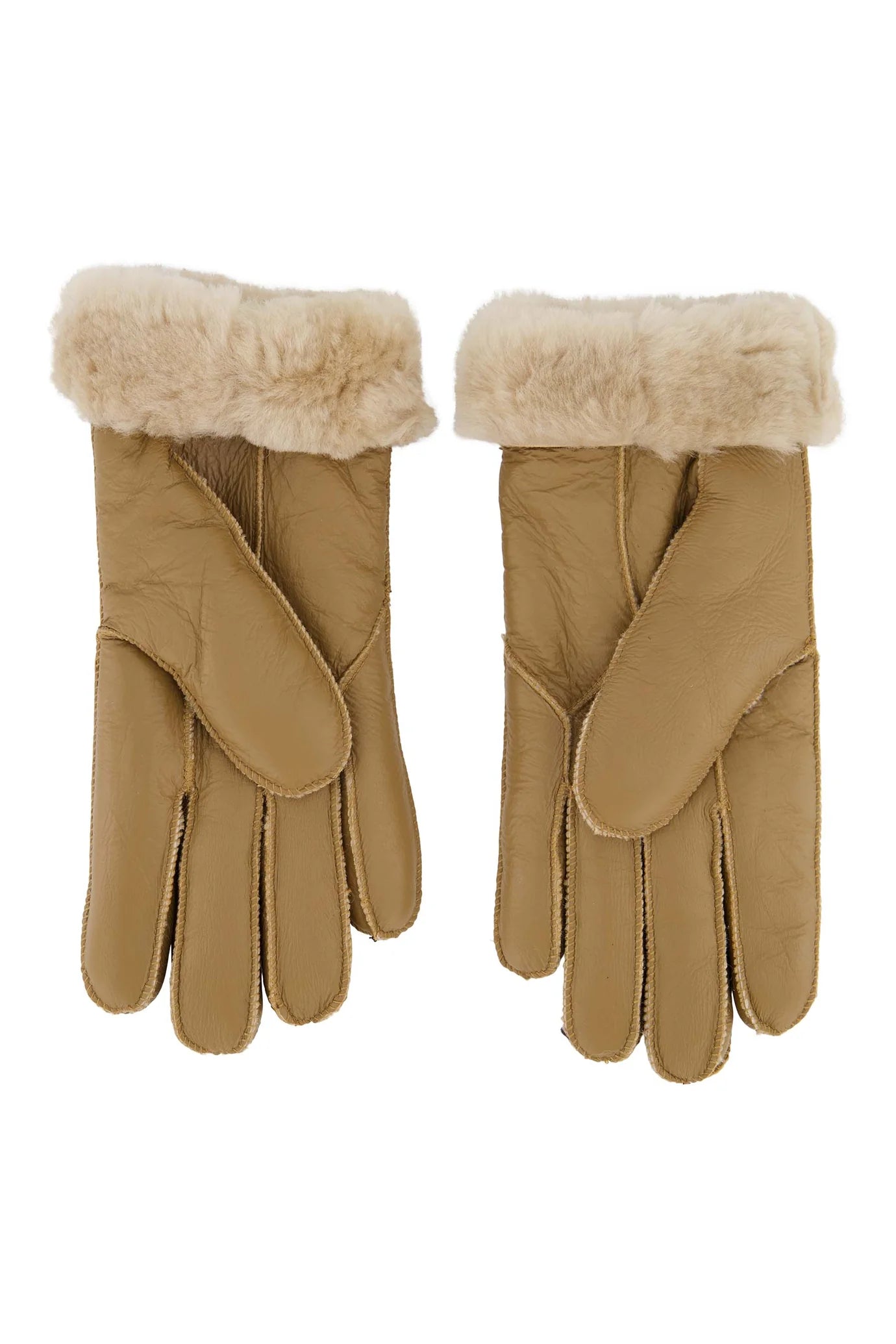 Zusss - echte leren handschoenen met zachte binnenkant
