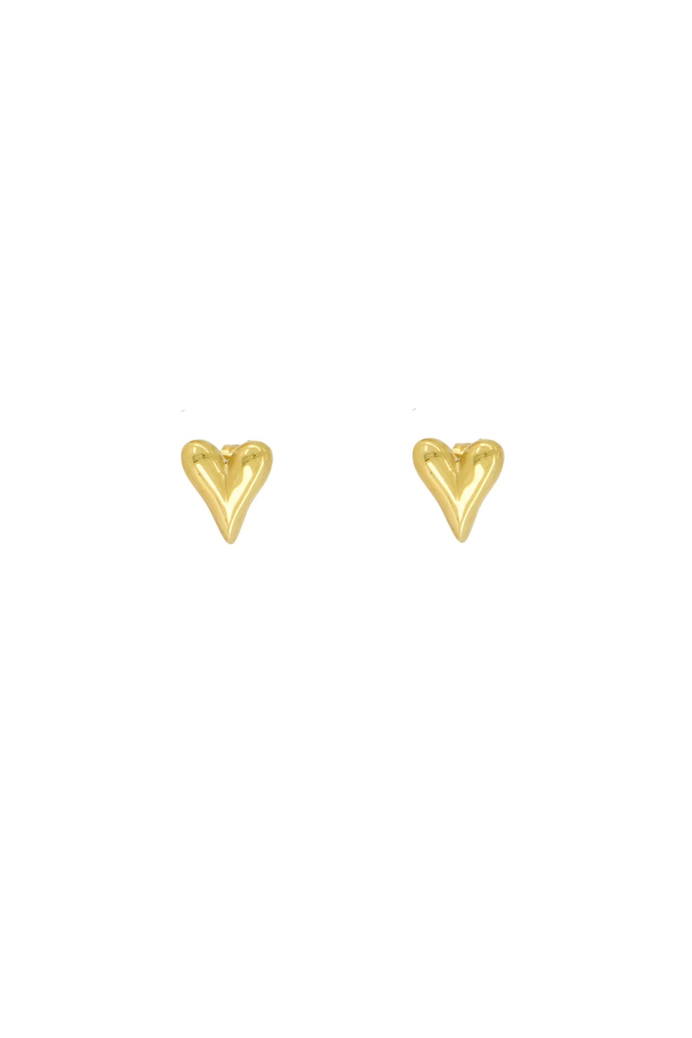Zusss - oorbellen hartje - goud