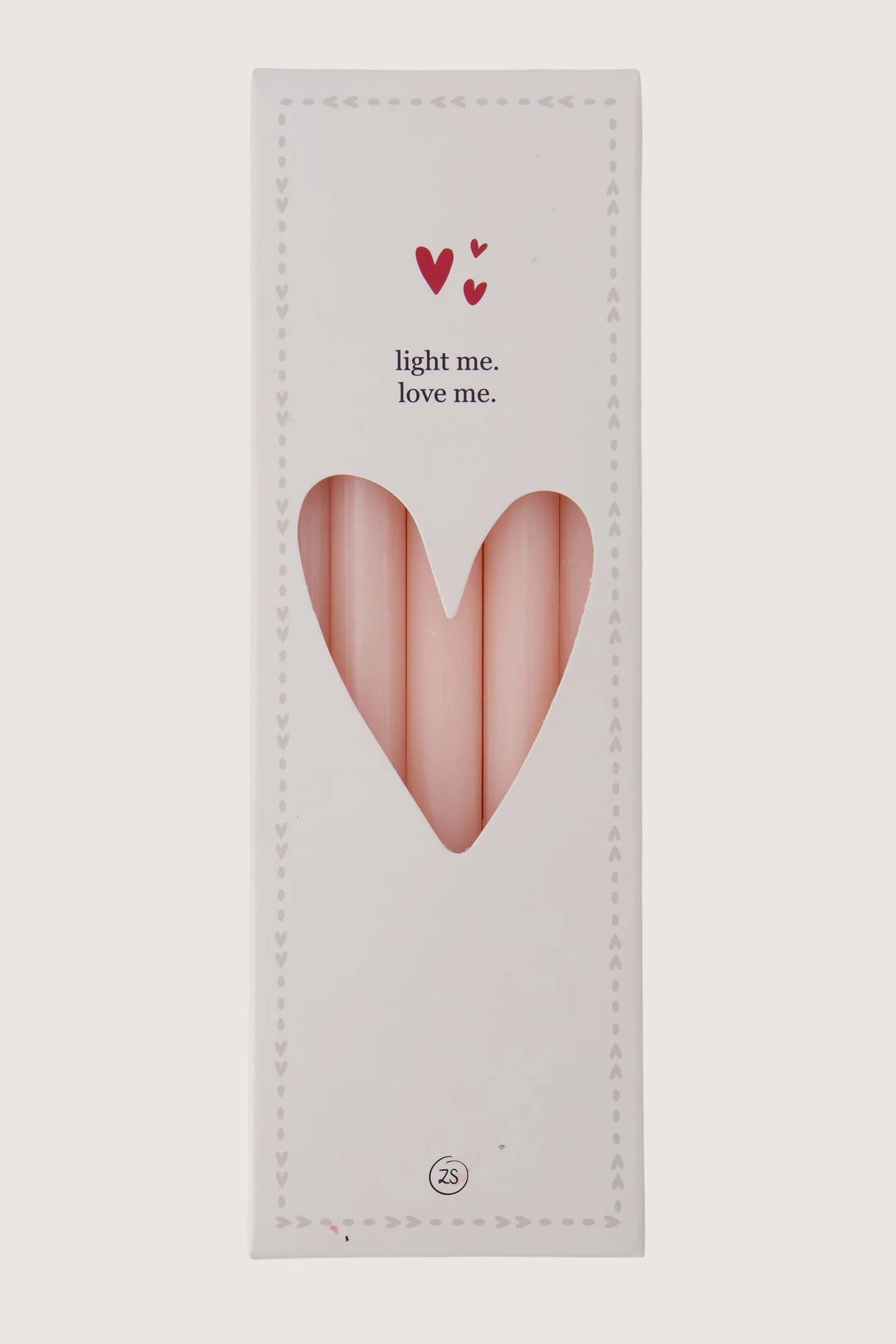 Zusss - doosje met 10 smalle kaarsen