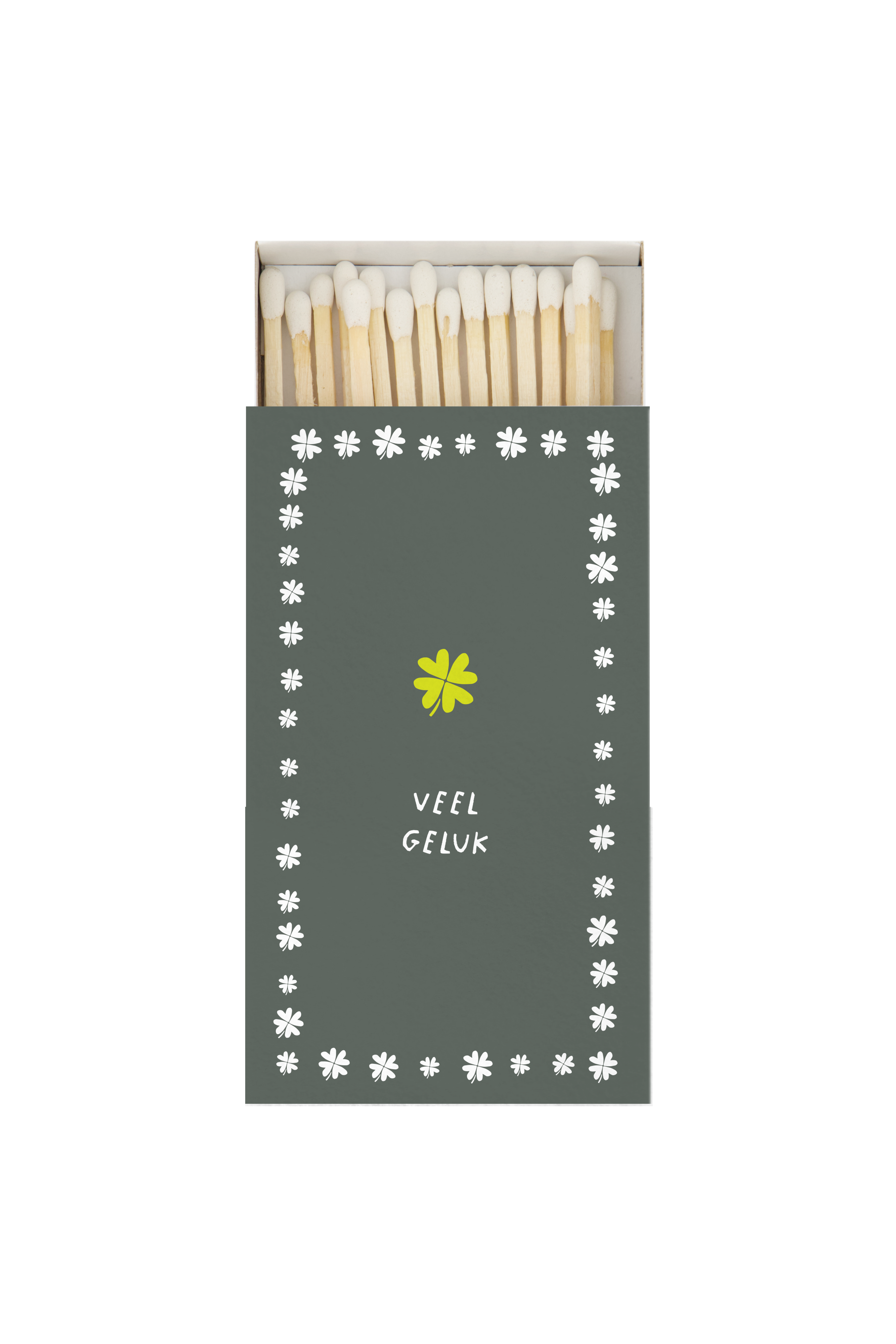 Zusss - lucifers veel geluk - wit/groen