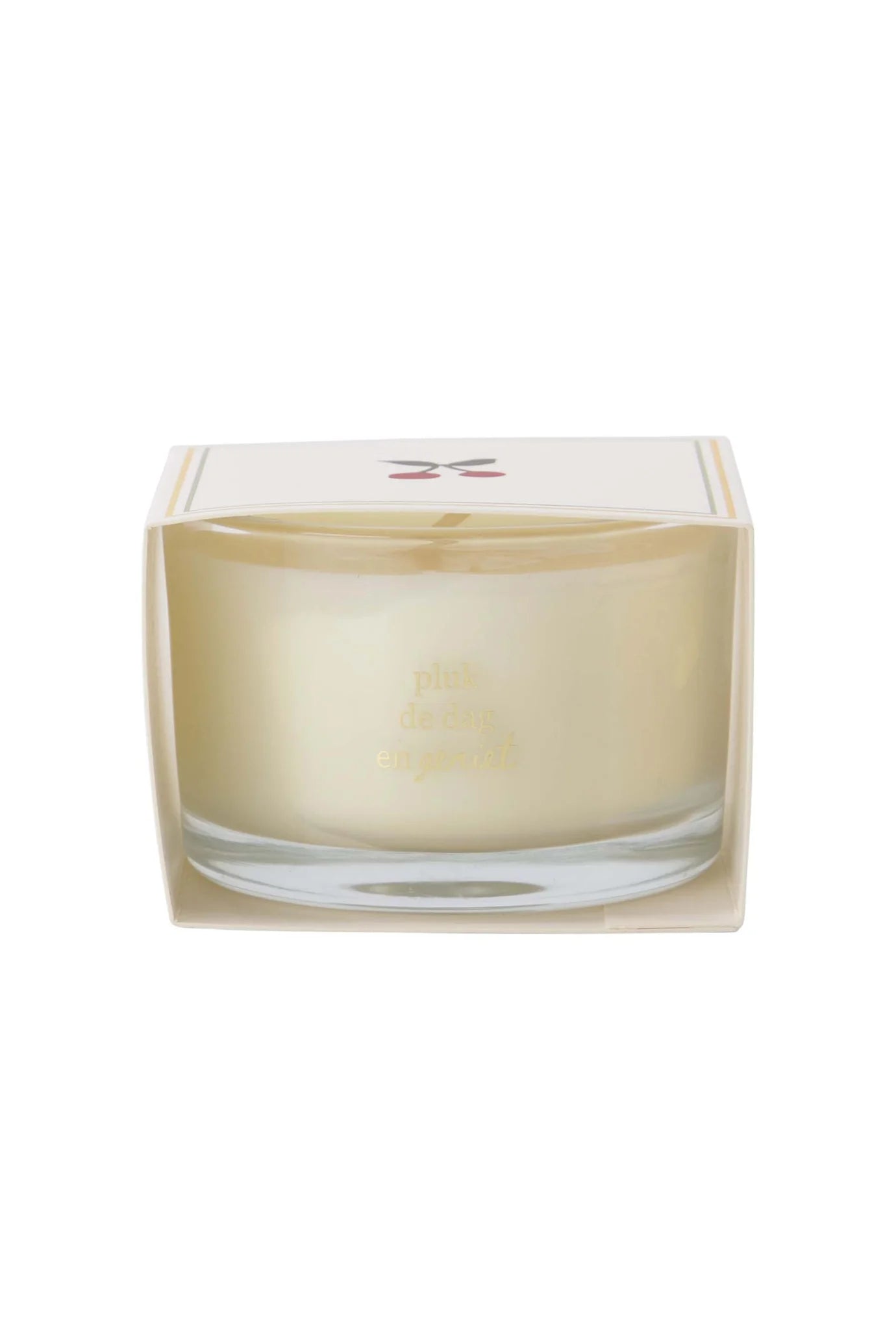 Zusss - geurkaars in wikkel - pluk de dag en geniet