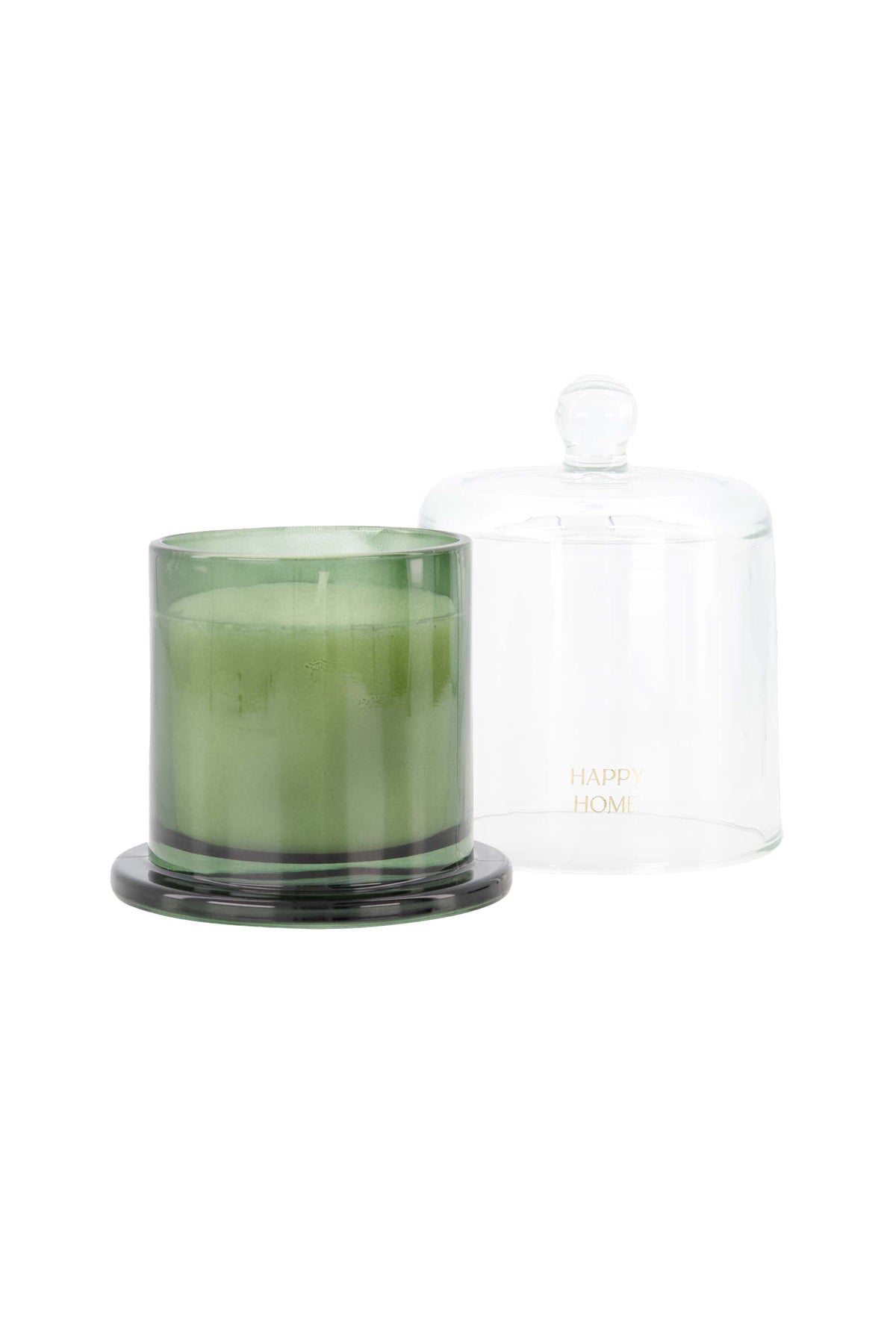 Zusss - geurkaars glas met stolp - happy home