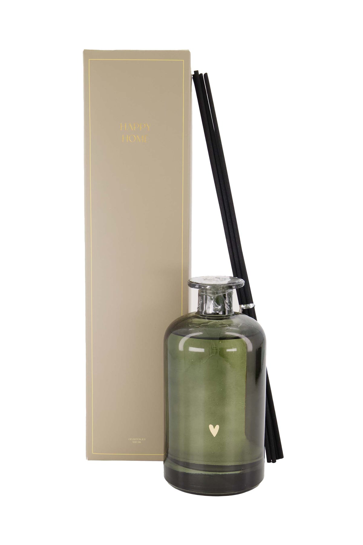 Zusss - geurstokjes happy home 500ml - dark green