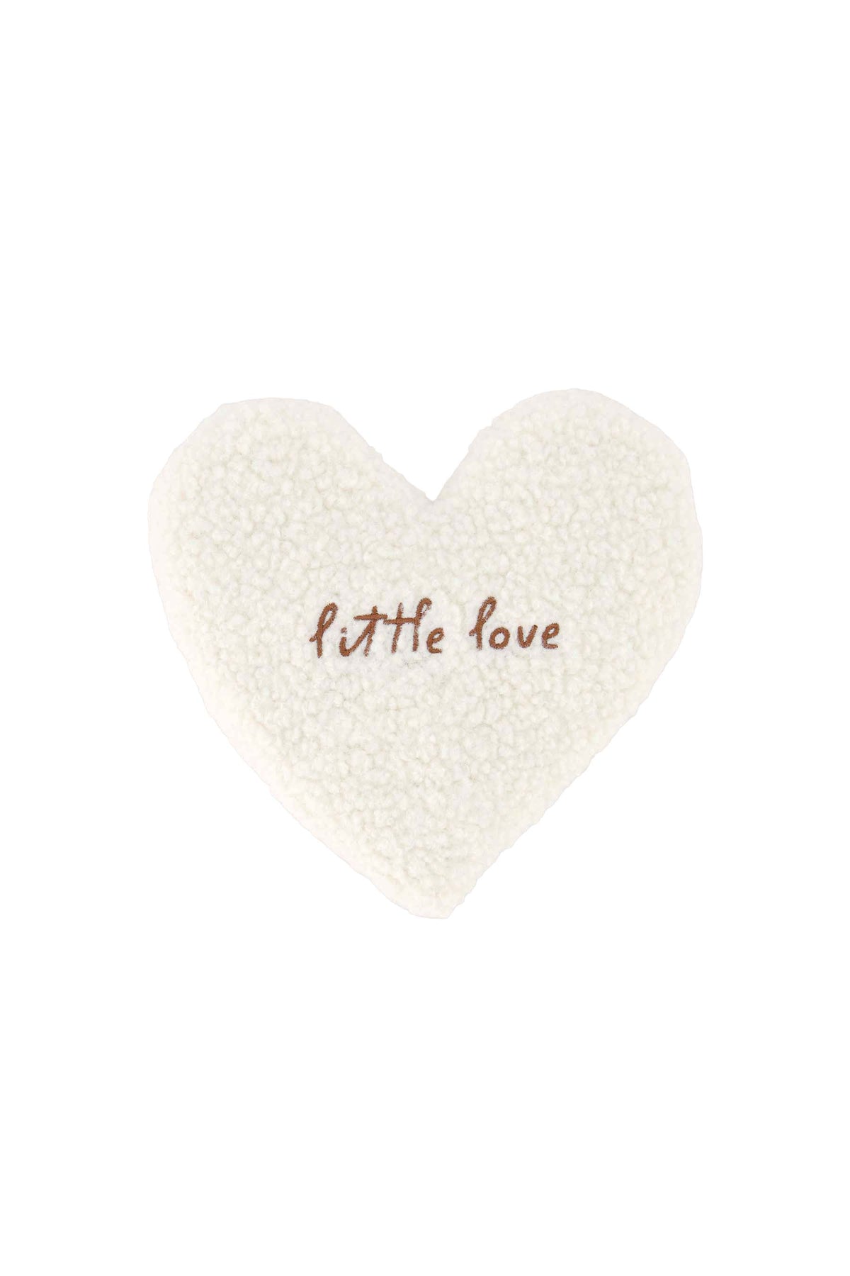 Zusss - heat pillow little love - white/brown