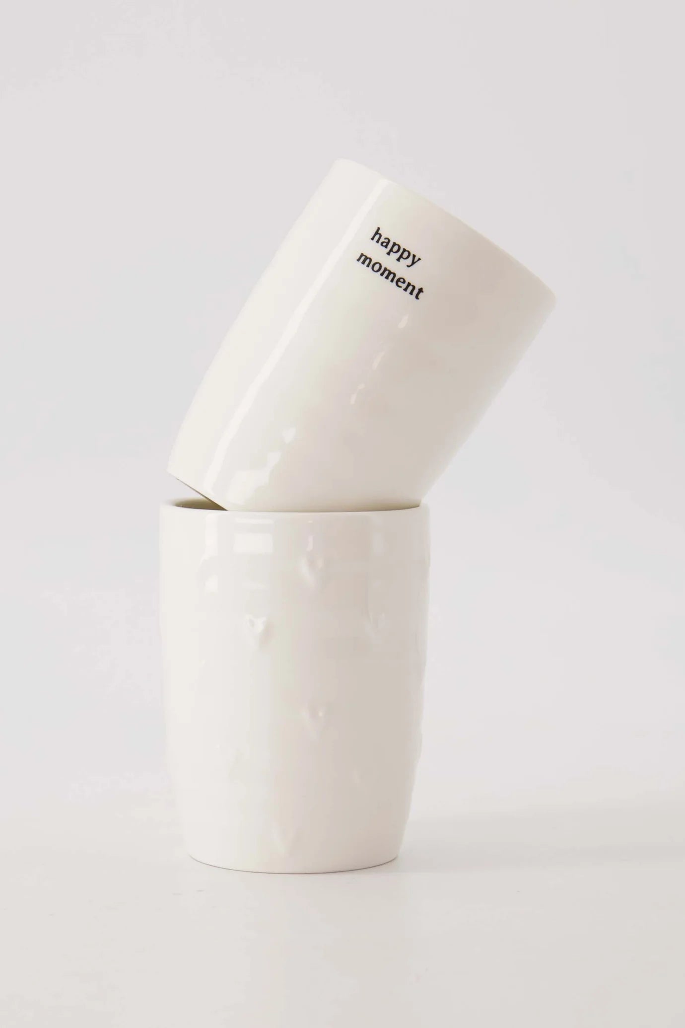 Zusss - koffiemok happy moment - wit