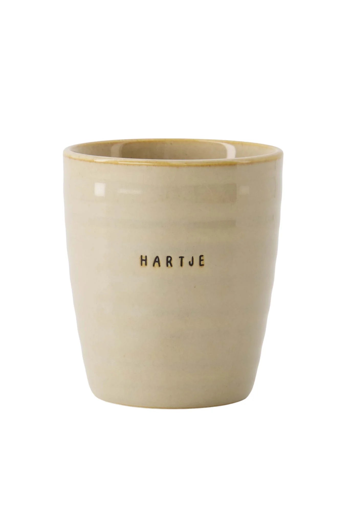 Zusss - koffiemok hartje - zand