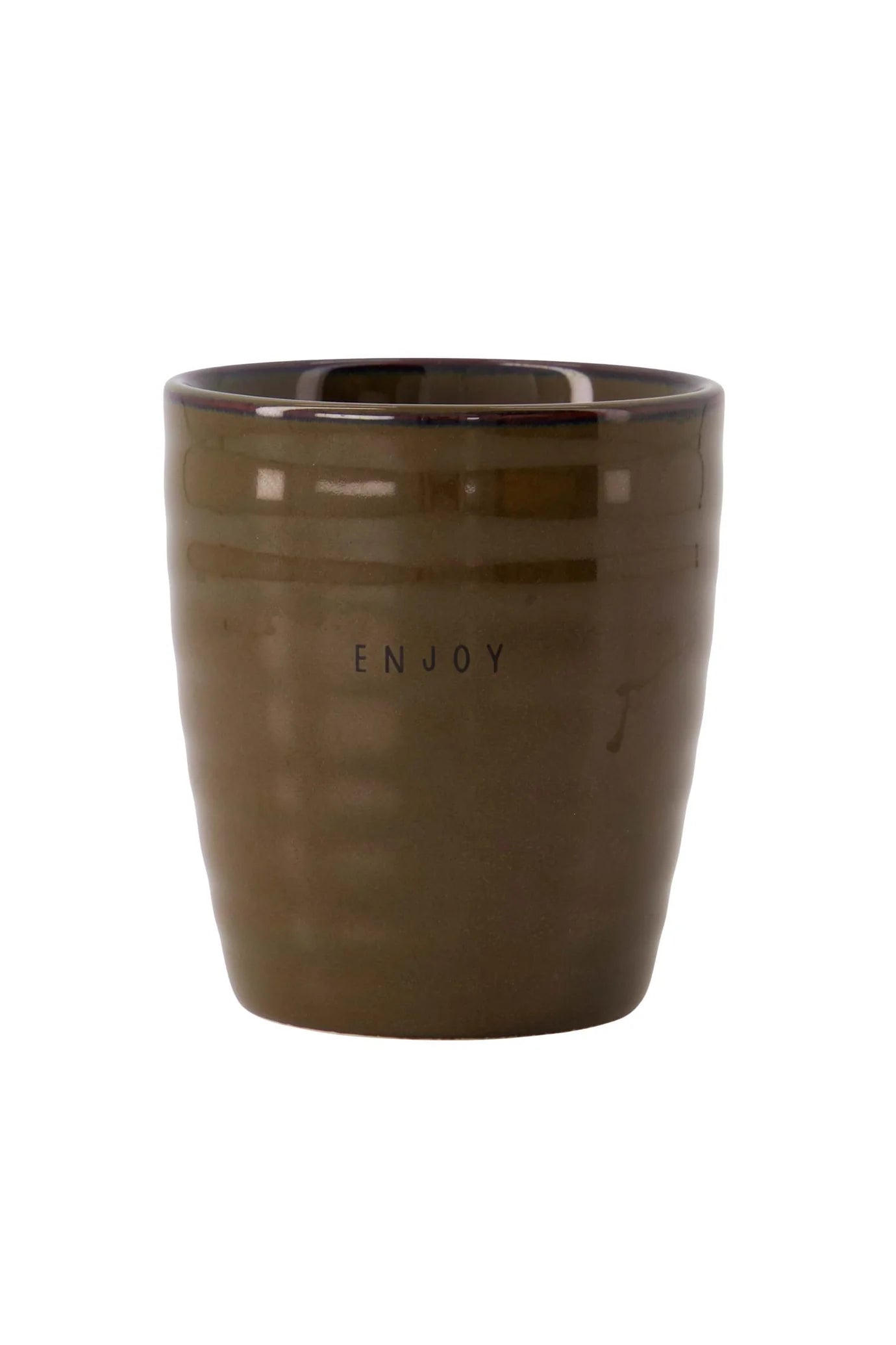 Zusss - koffiemok enjoy - bruin