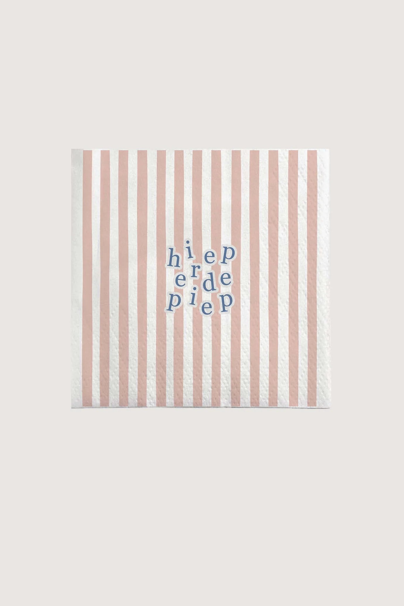 Zusss - servetten vierkant streep - hieperdepiep