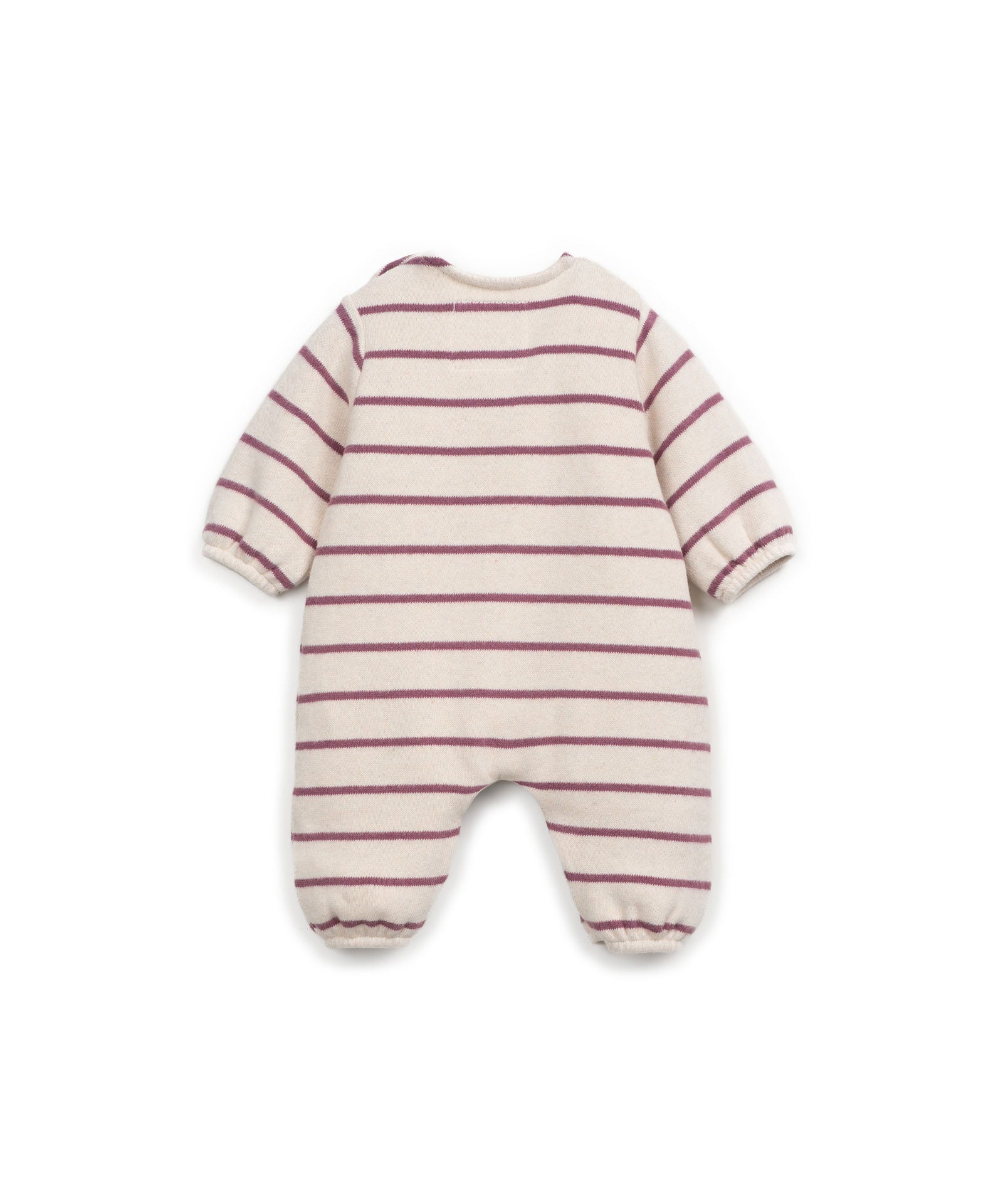 Play Up - striped flamé jersey jumpsuit - amora
