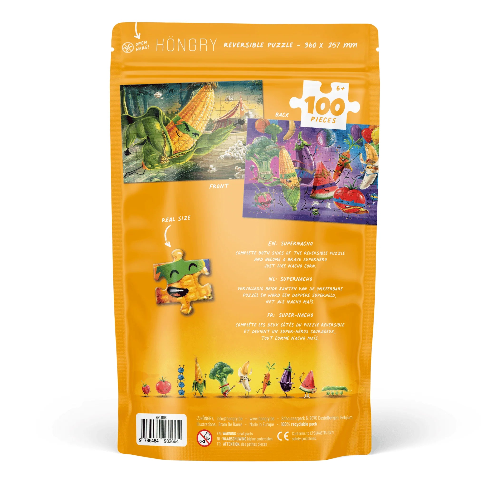 Höngry - puzzel - supernacho 100st