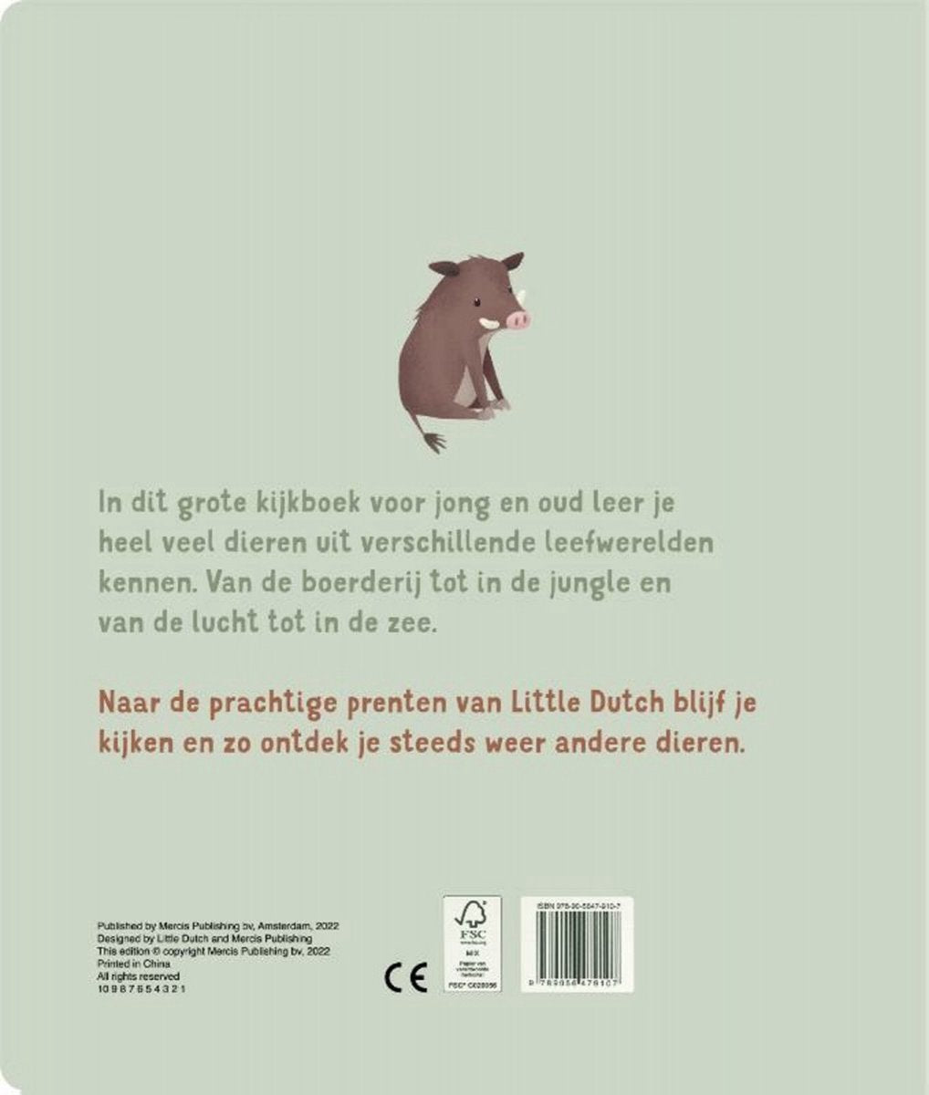 Little Dutch - kartonboekje - mijn eerste dierenboek