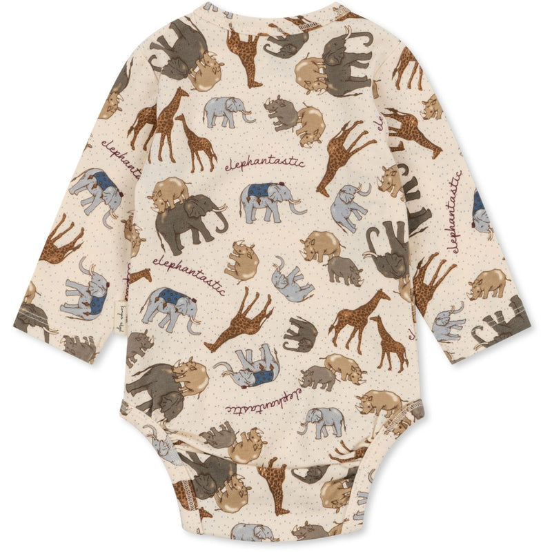 Konges Slojd - basic newborn body gots - elephantastic