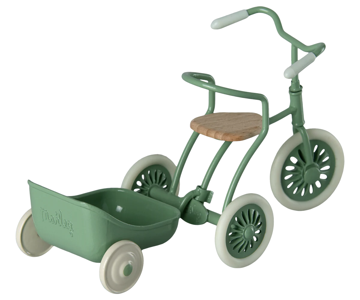 Maileg - tricycle hanger - groen