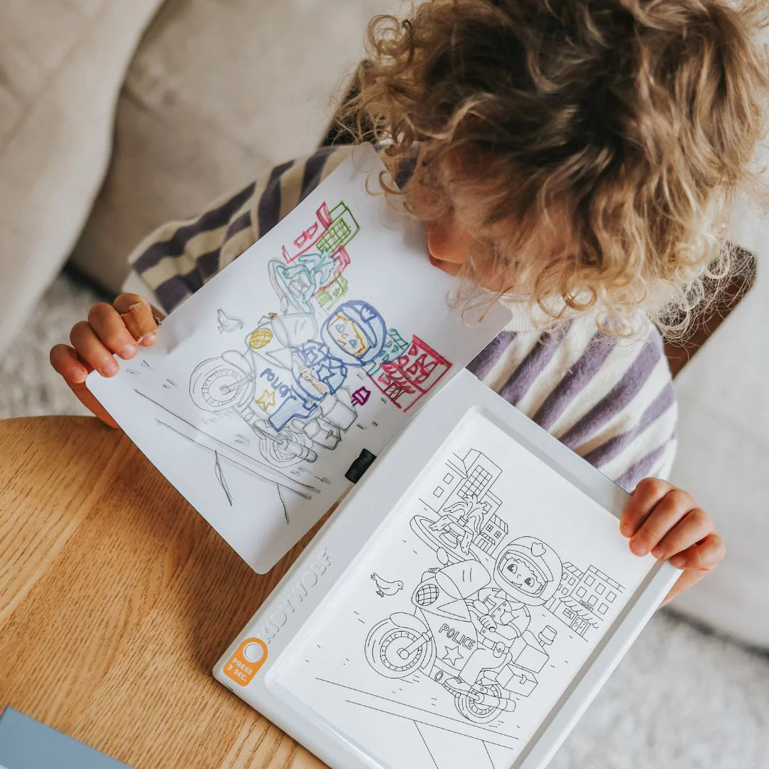 Kidywolf - kidydraw pad 6+ refill - alledaagse helden