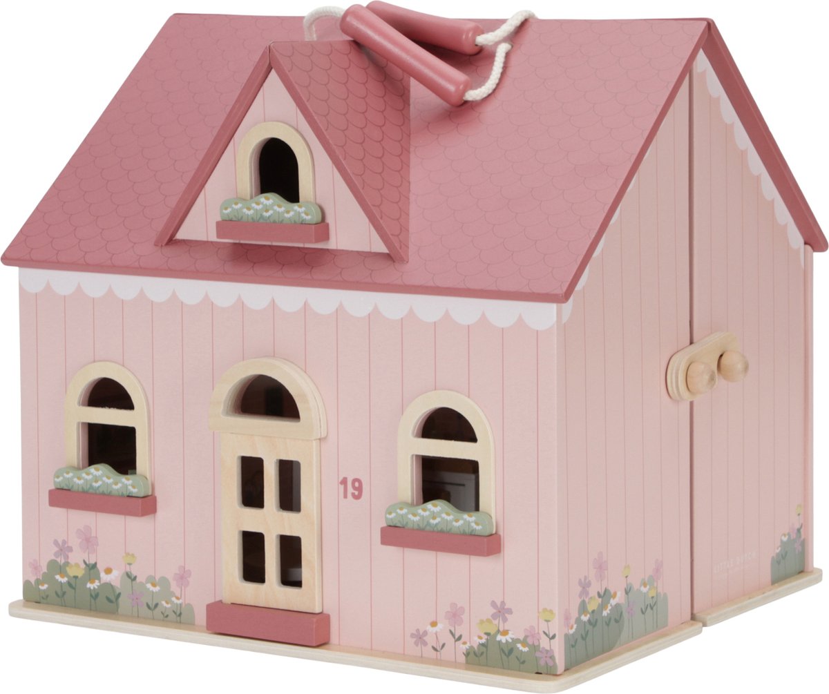 Little Dutch - draagbaar houten poppenhuis