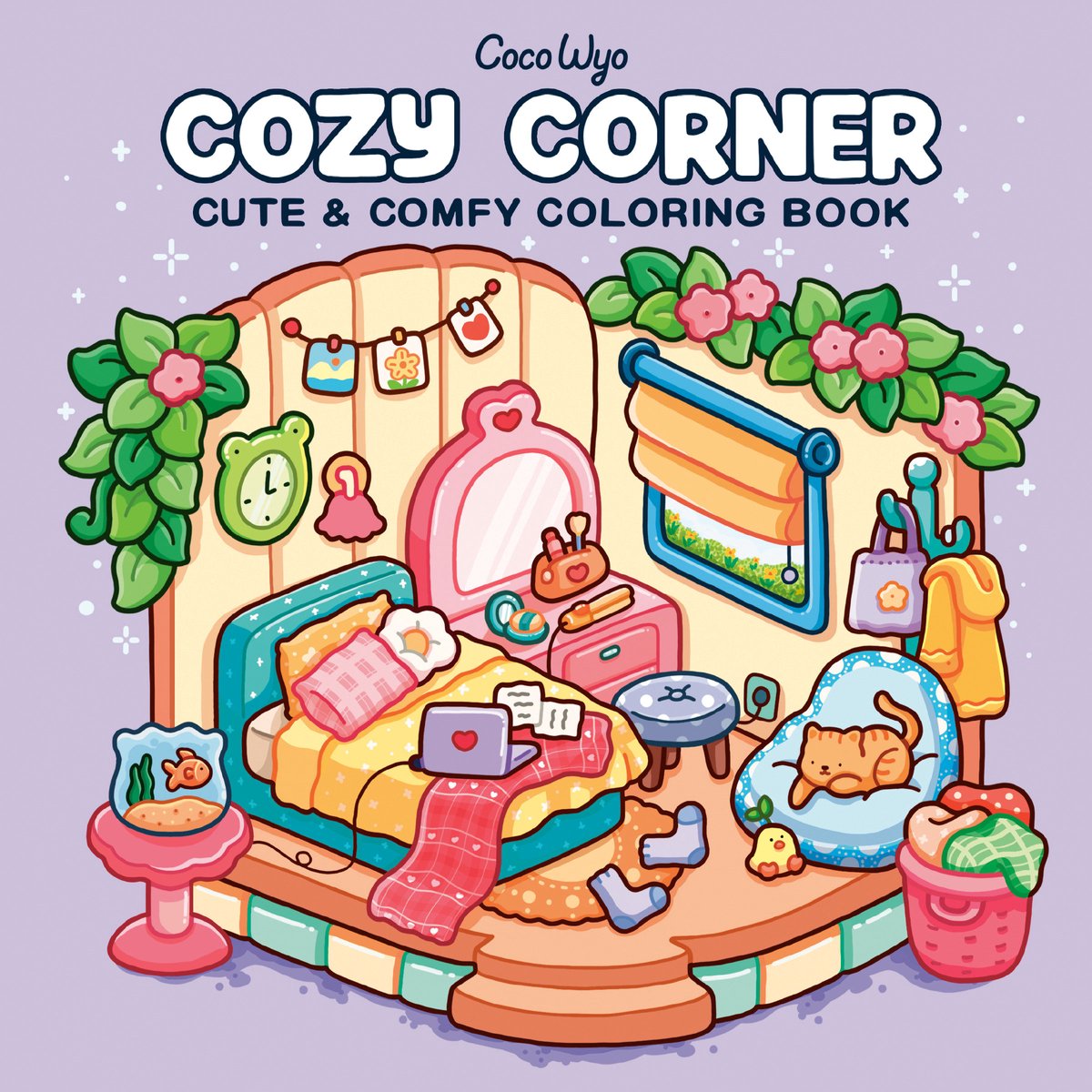 Deltas - kleurboek - Cozy Corner - Cute & Comfy kleurboek Coco Wyo