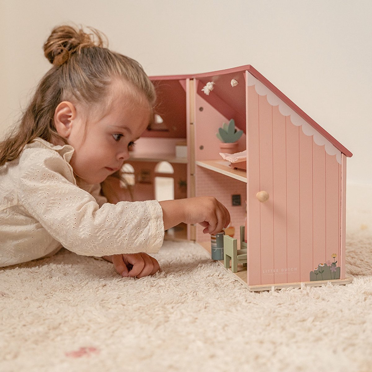 Little Dutch - draagbaar houten poppenhuis