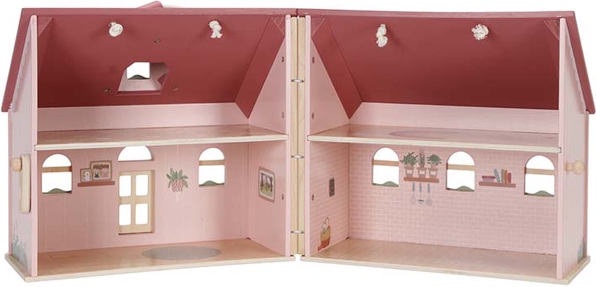 Little Dutch - draagbaar houten poppenhuis