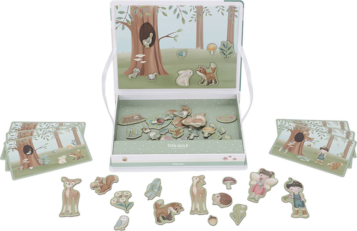 Little Dutch - magnetisch speelbord forest friends