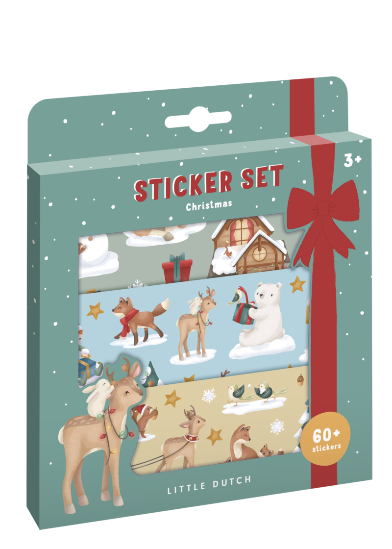 Little Dutch - stickers kerst