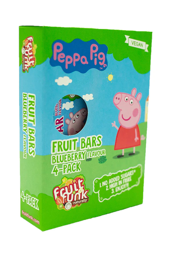 Fruitfunk - schoolbars 4st - peppa pig