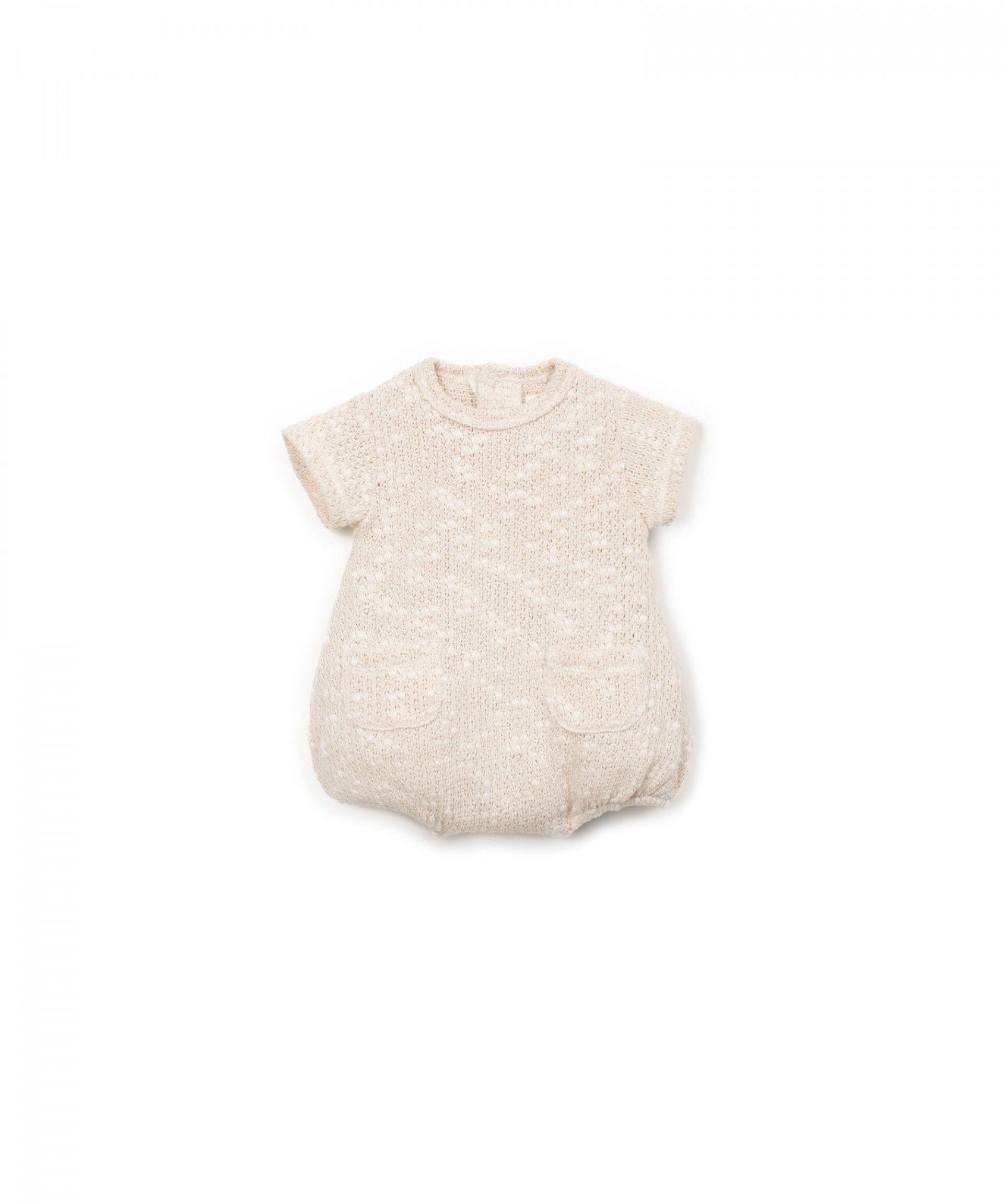 Play Up - embellished pique jumpsuit - bio resin