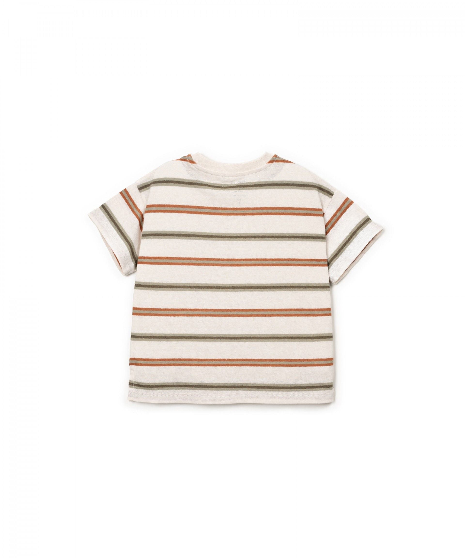 Play Up - jersey striped tshirt - texture