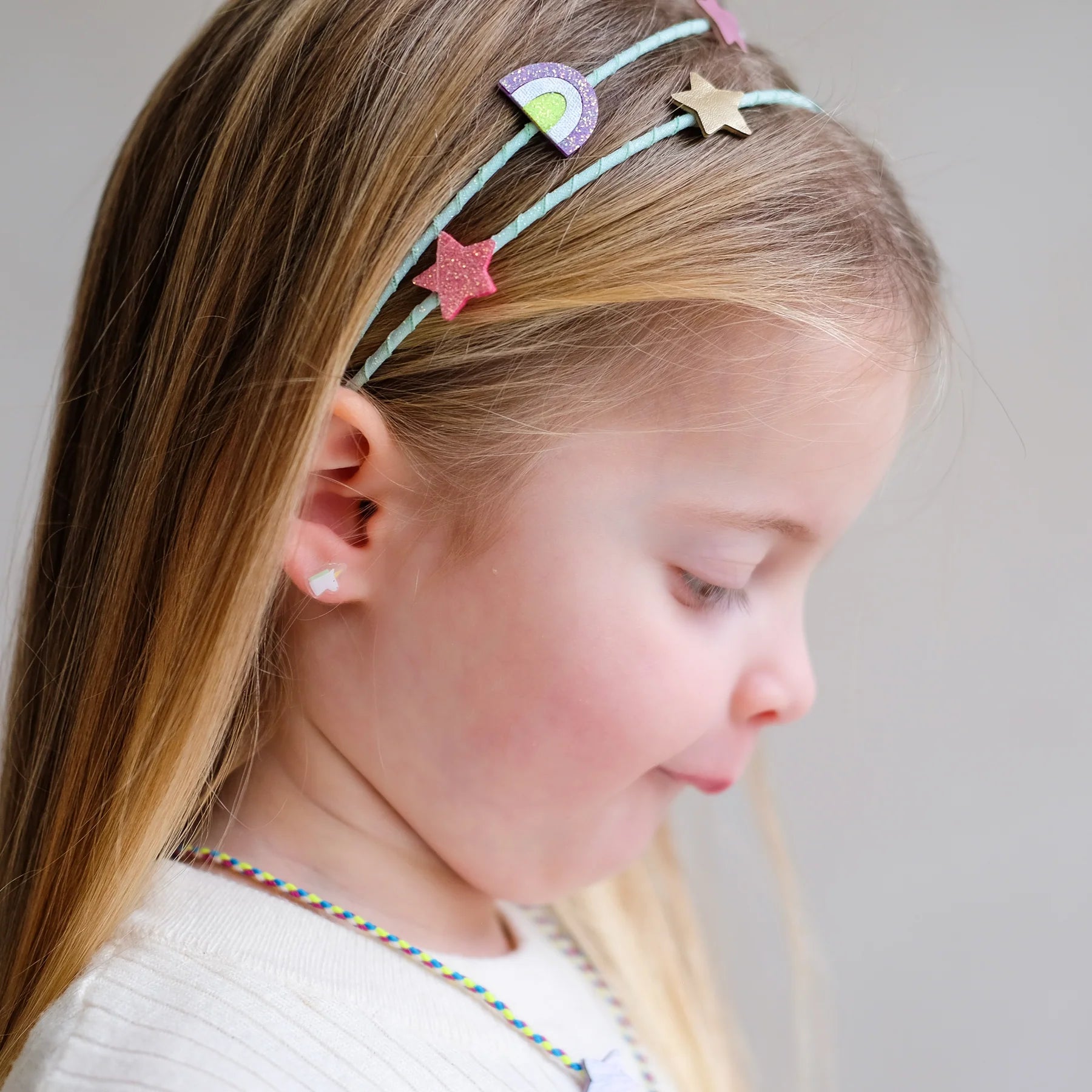 Mimi & Lula - unicorn stick on oorbelstickers