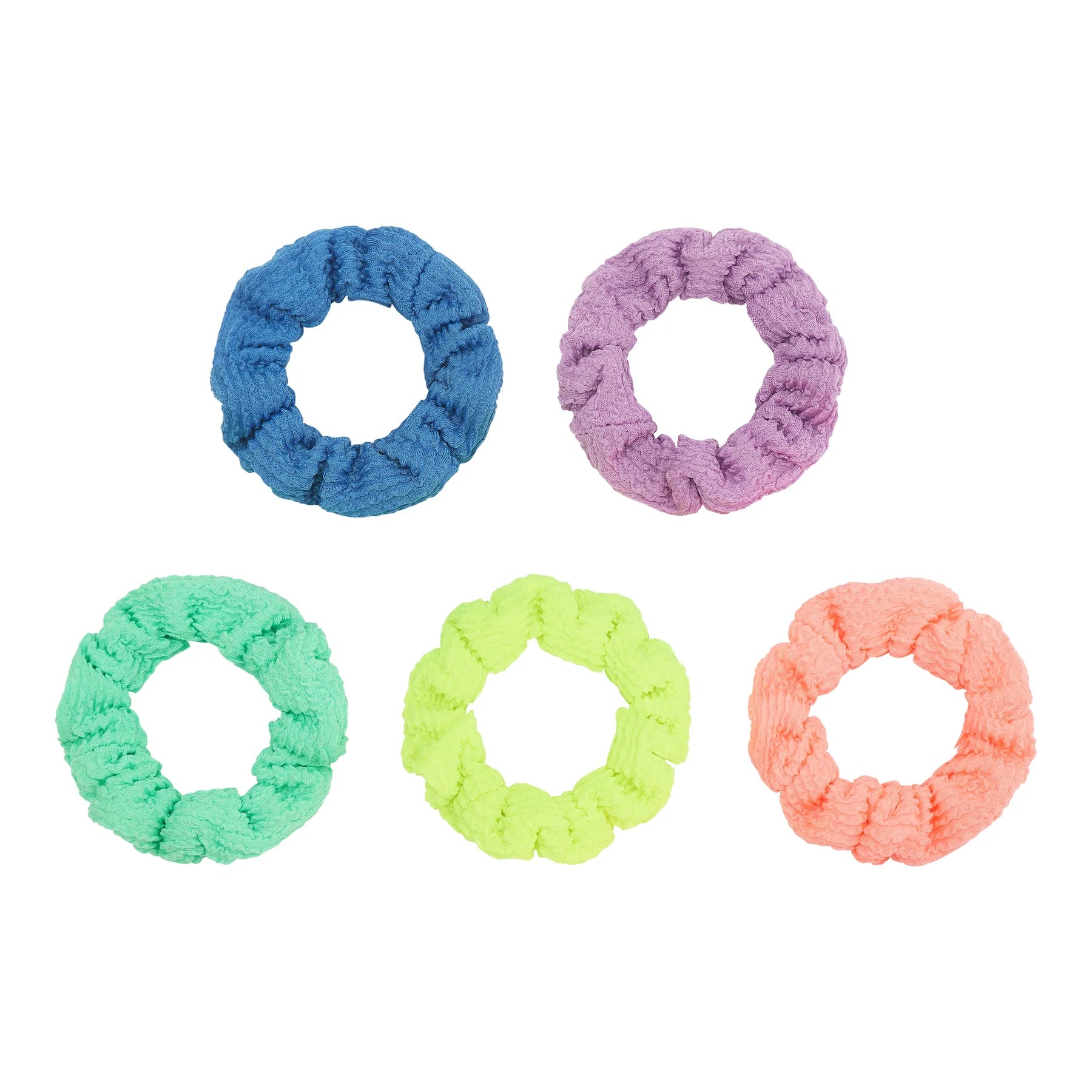 Mimi & Lula - kreukel scrunchies - neon