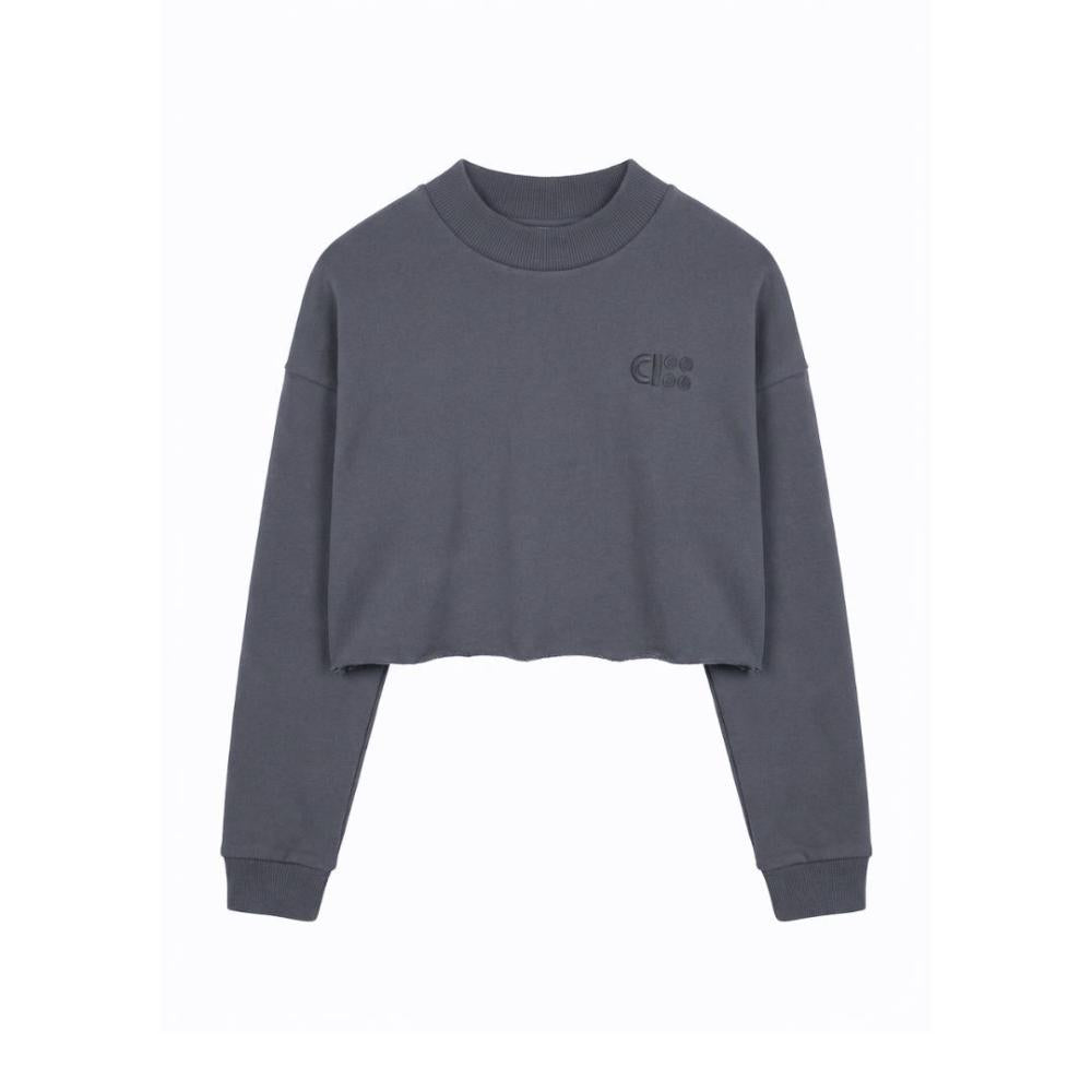 Cos I Said So - cut off crop sweater - turbulence