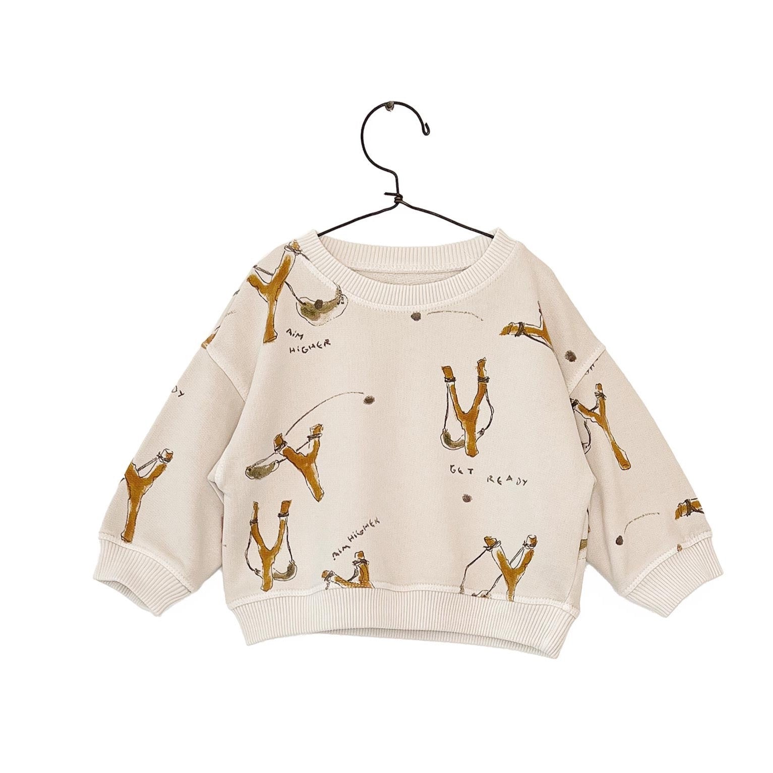 Play Up - printed fleece sweater - susana