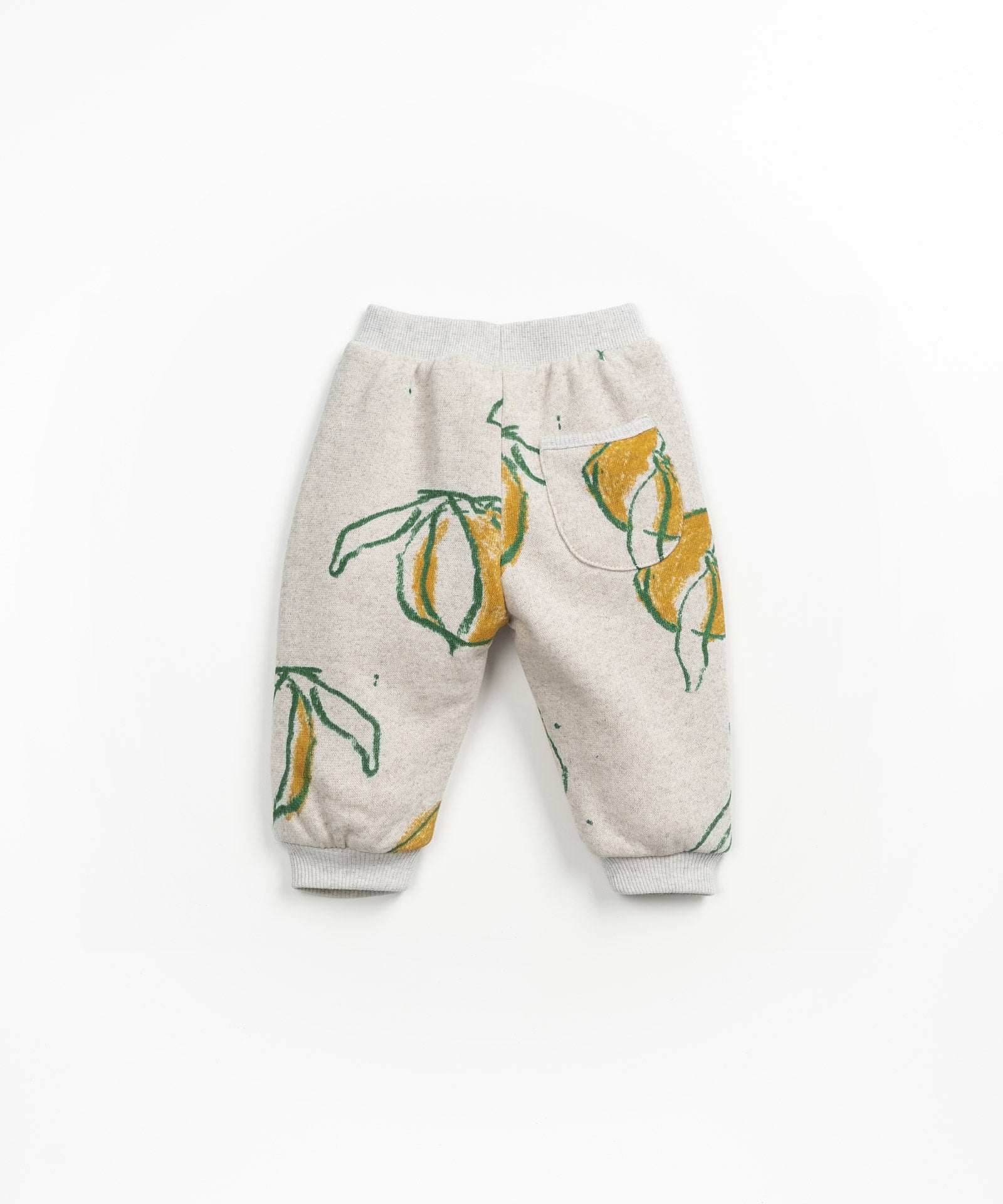 Play Up - printed fleece trousers - grés