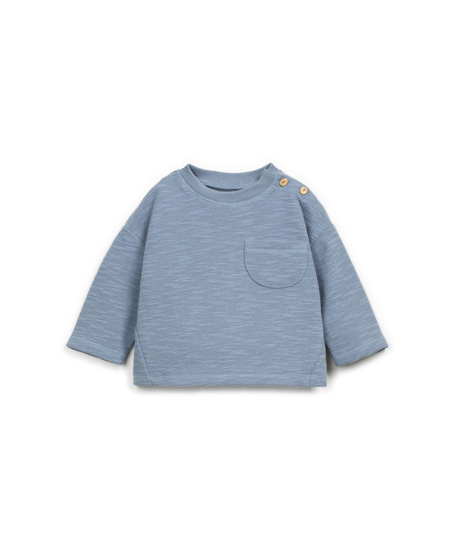 Play Up - rib LS shirt - watercolor