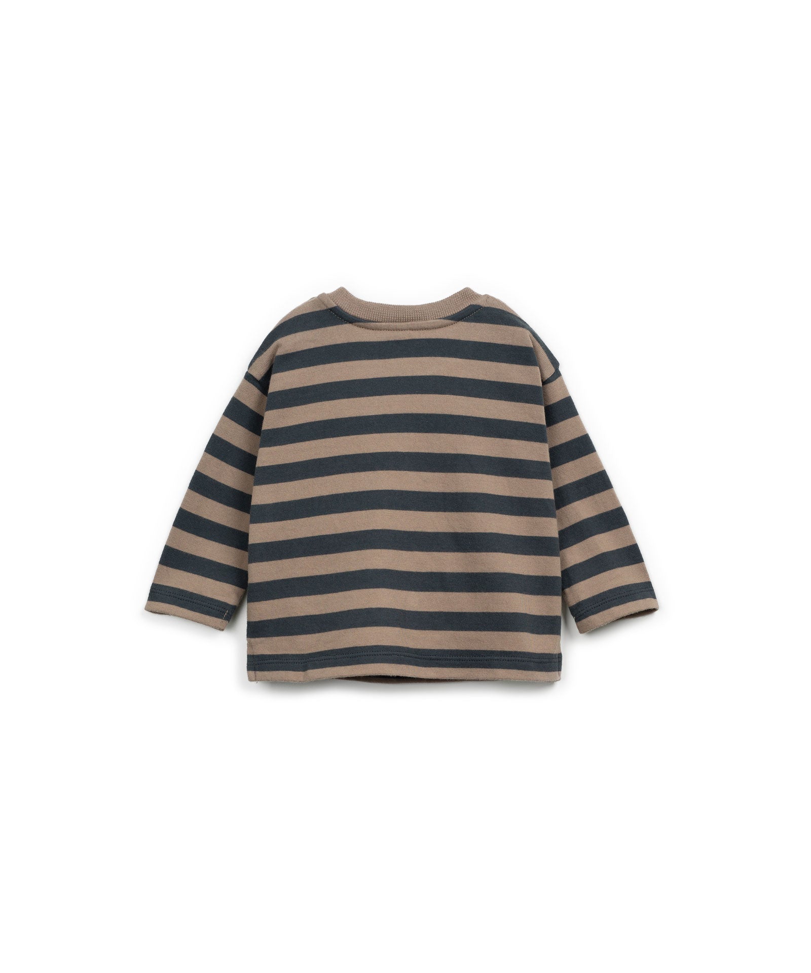 Play Up - striped jersey LS shirt - grafite