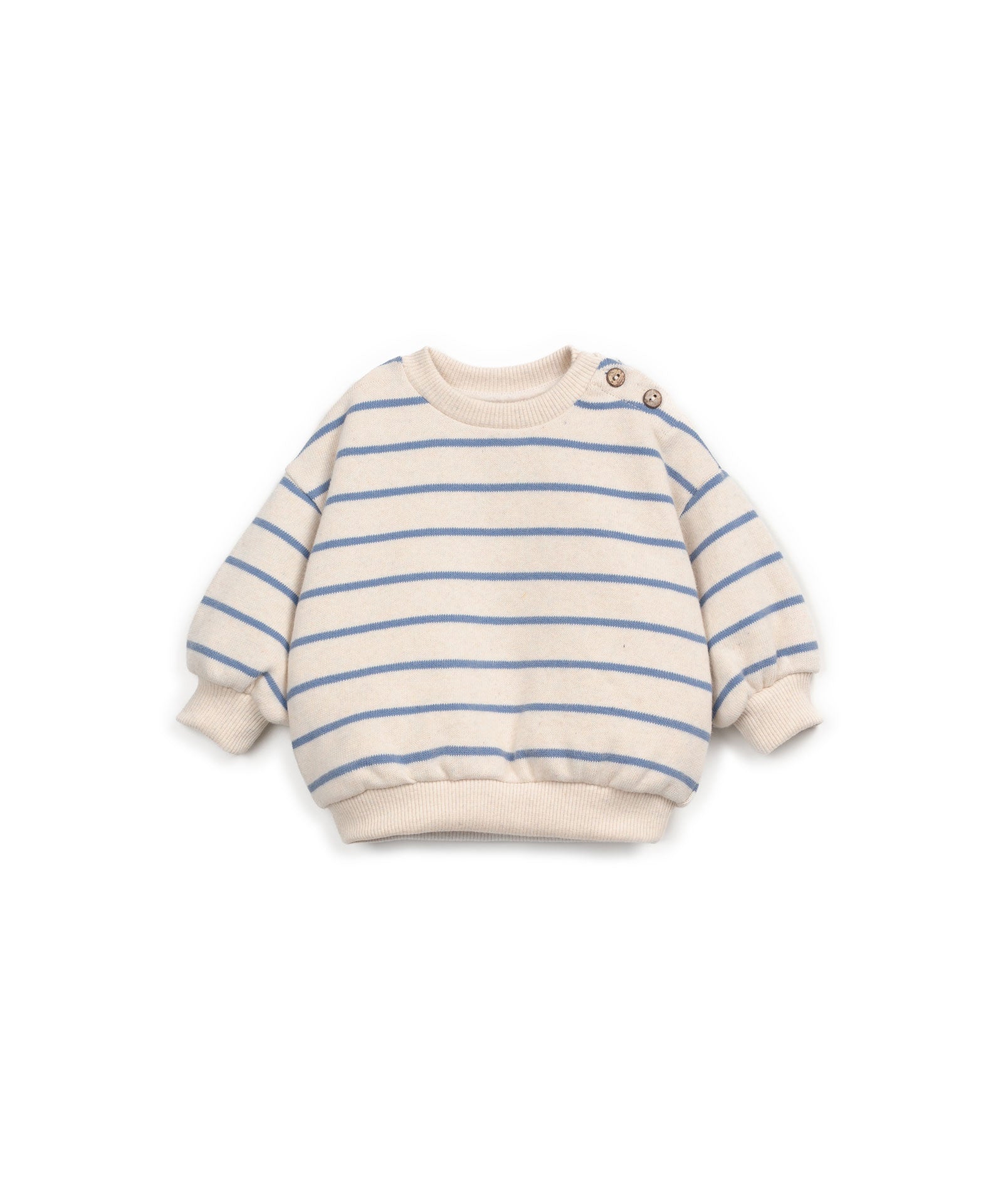 Play Up - striped jersey sweater - watercolor