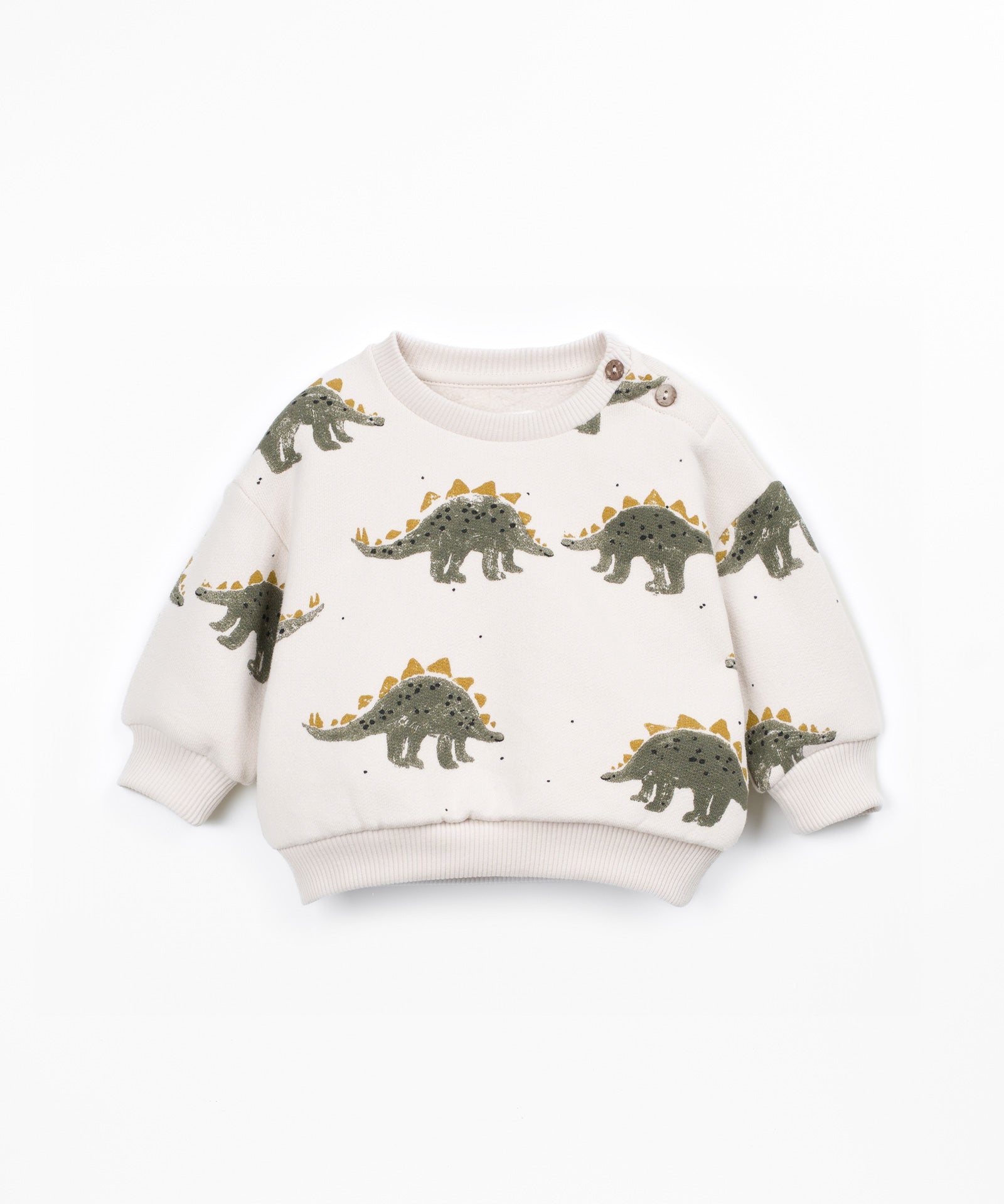 Play Up - printed fleece sweater - dino