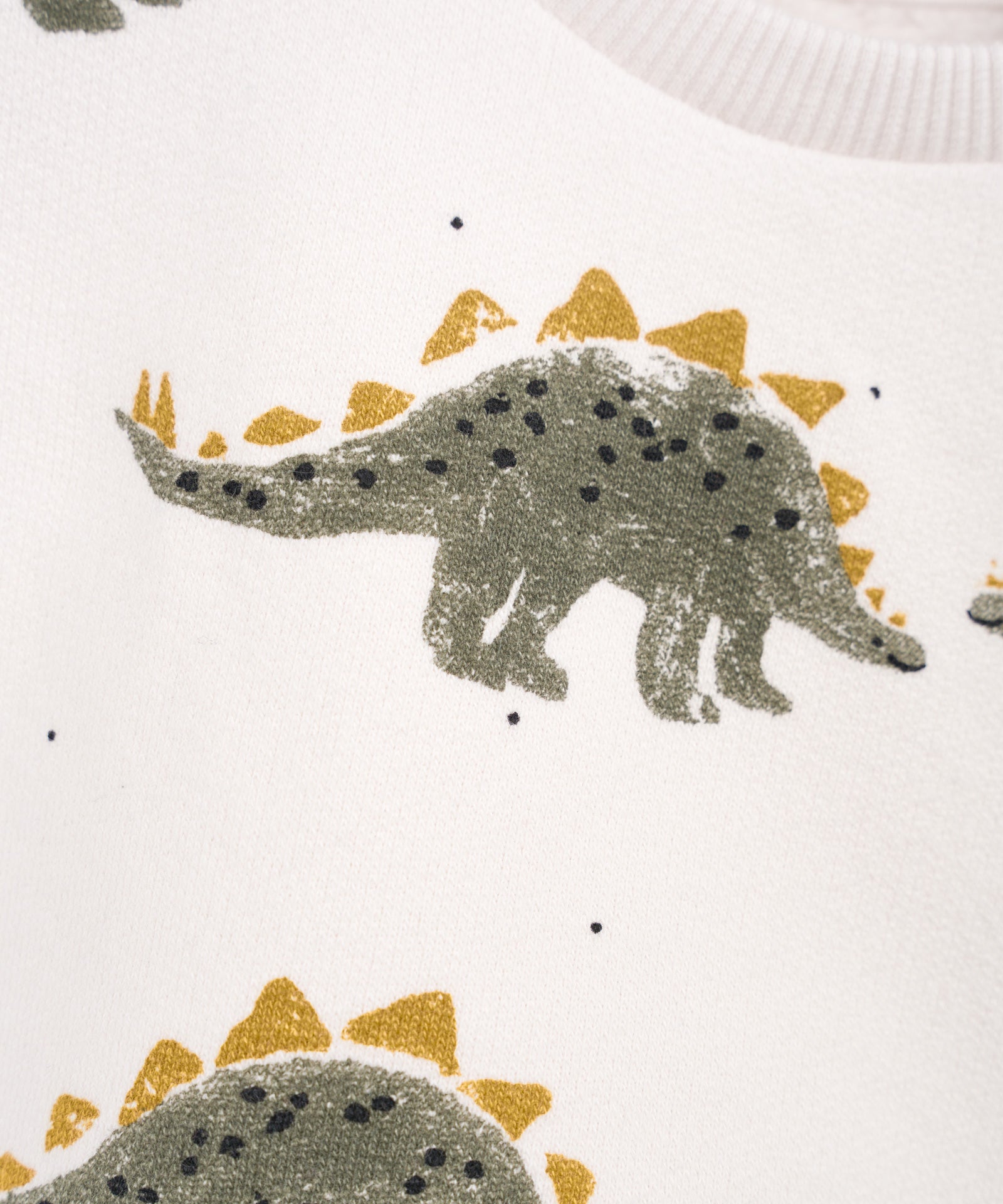 Play Up - printed fleece sweater - dino