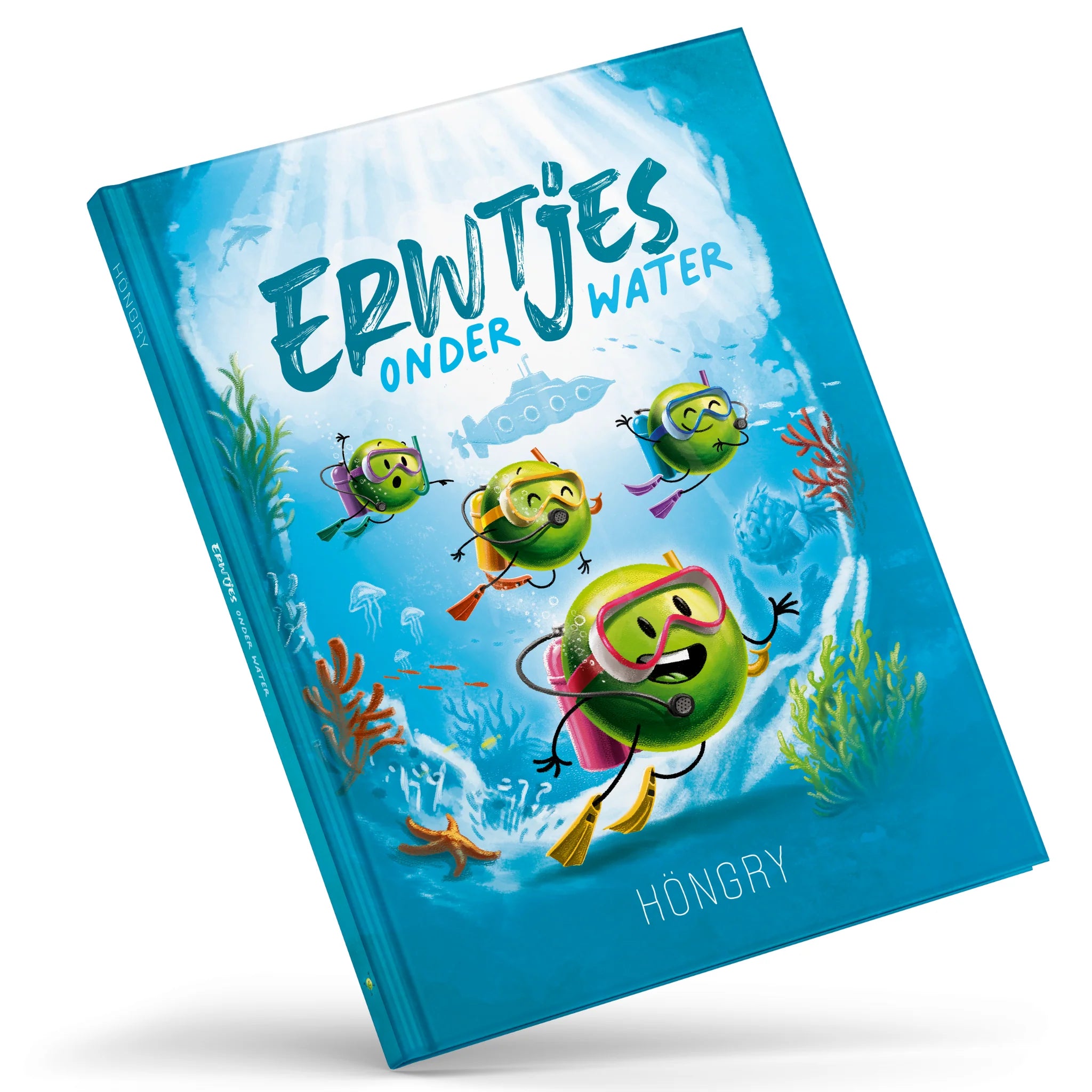 Höngry - boek - erwtjes onder water
