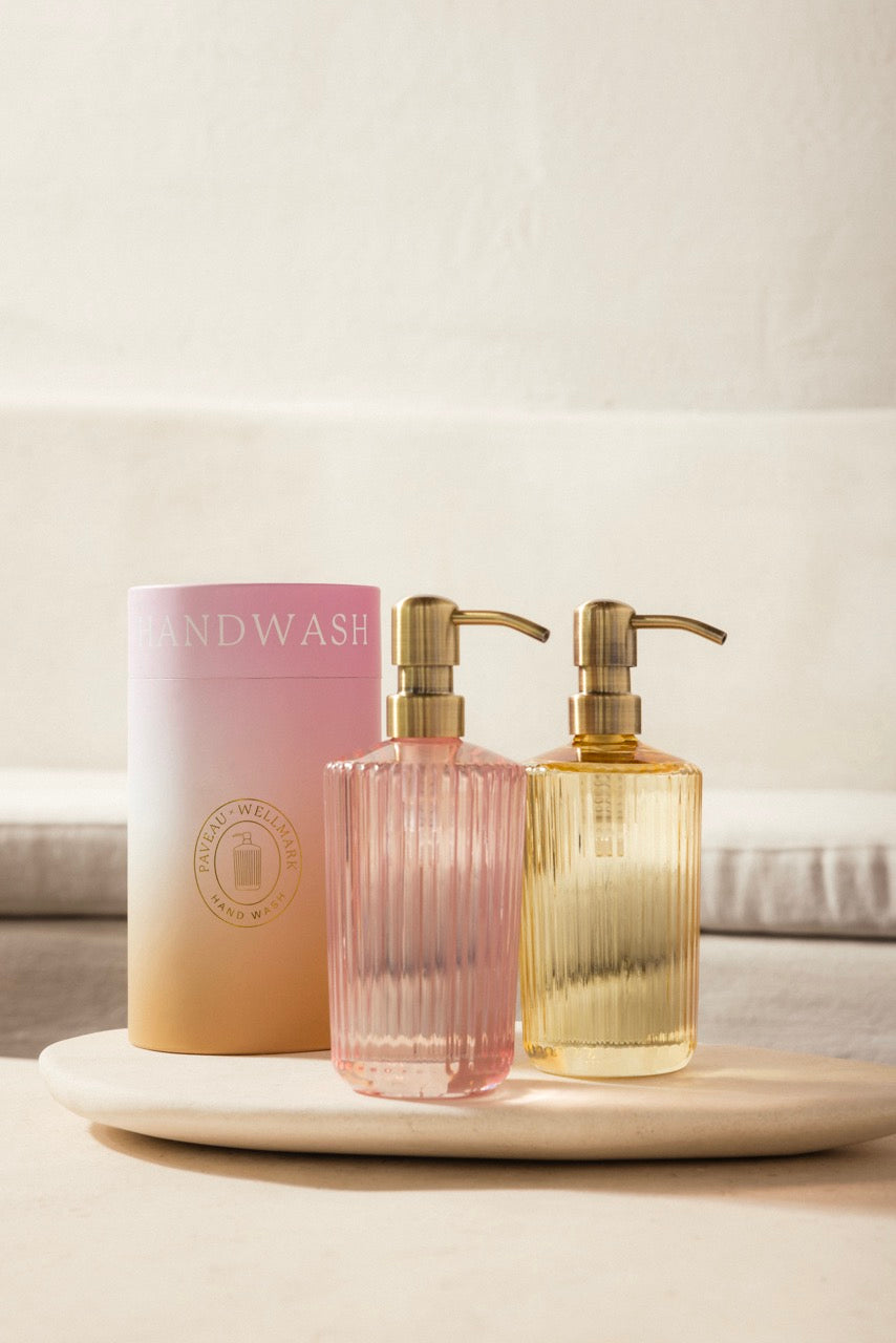 Wellmark ism Paveau - hand soap fresh linnen - cable yellow