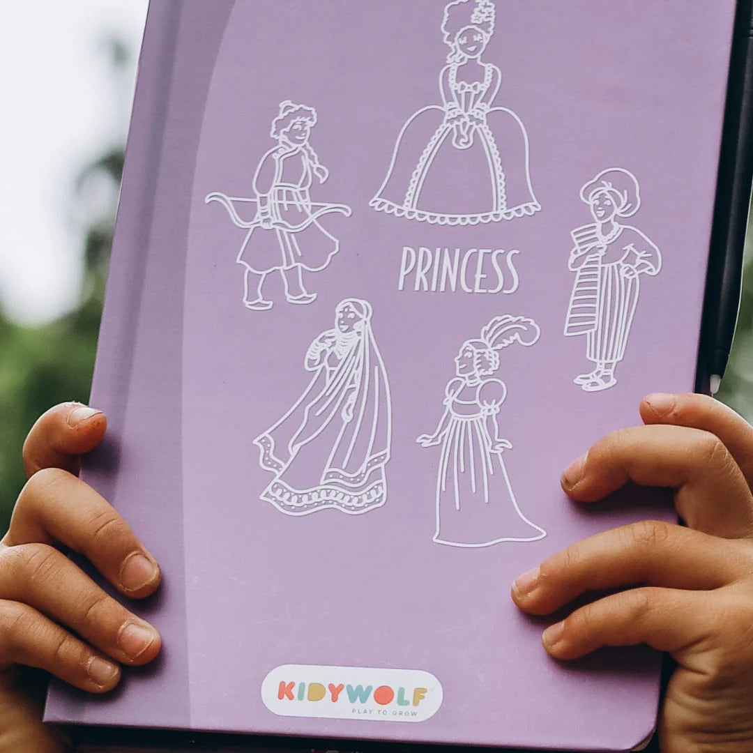 Kidywolf - kidydraw mini tekentablet - princess