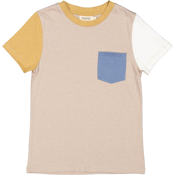 MarMar - t-shirt ted - colour block llama